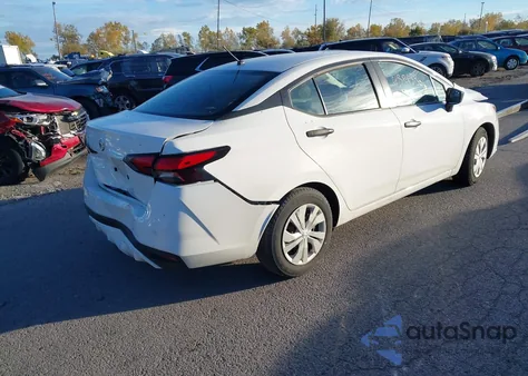 2020 Nissan Versa S Xtronic Cvt из США, поврежденный, VIN 3N1CN8DV3LL870614